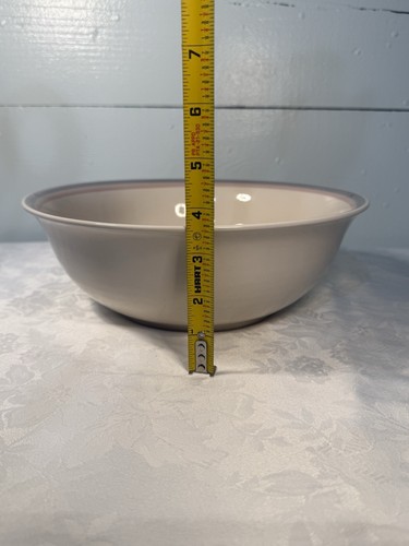 Vintage Pfaltzgraff Aura Pink Serving Bowl 10 3/8” USA - Picture 6 of 6