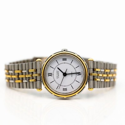 Van Cleef & Arpels La Collection Uhr Ref. 4660305 18K Gelbgold Stahl Quarz 25mm