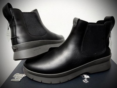 Cole Haan Pinch Utility Chelsea Boot Black Waterproof Mens 9.5 Grand OS NWT