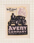 USC200) USA c1920s Avery Company, Peoria, IL Advertising Label.