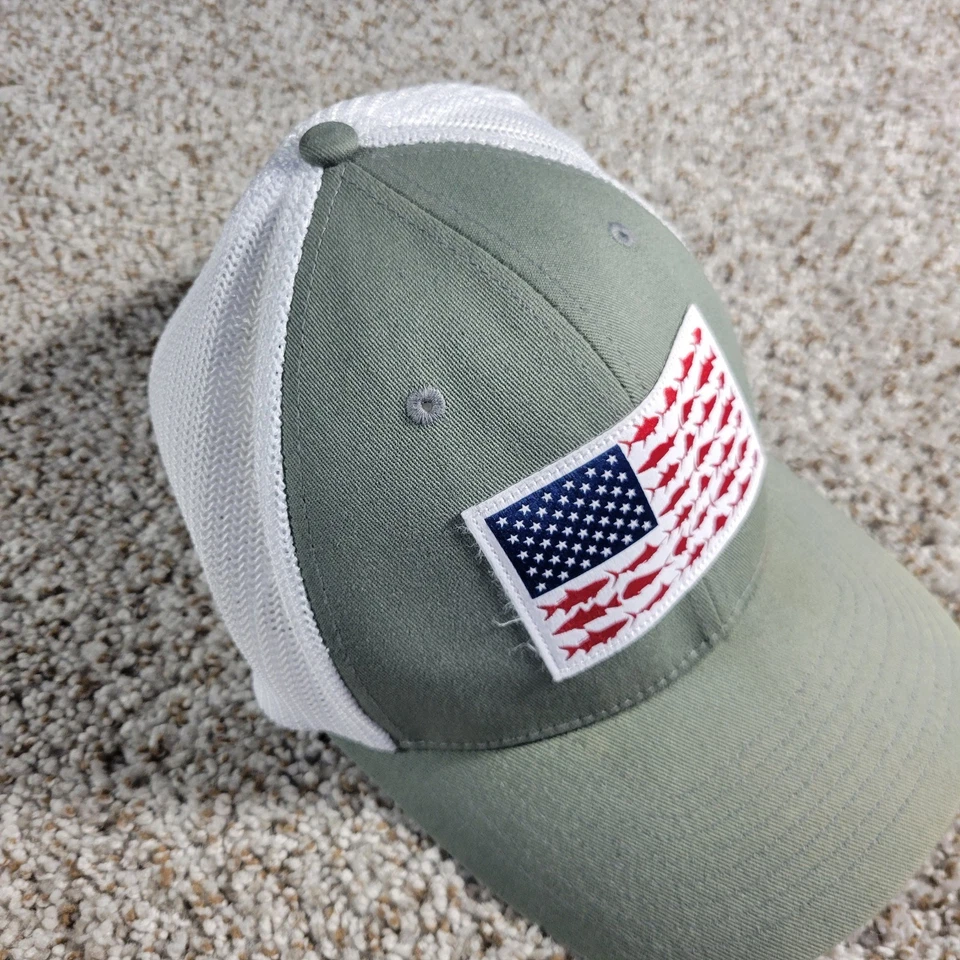 Gorra de pesca Alabama Crimson Tide Columbia PFG Flexfit malla talla L/XL Foto 3 de 4