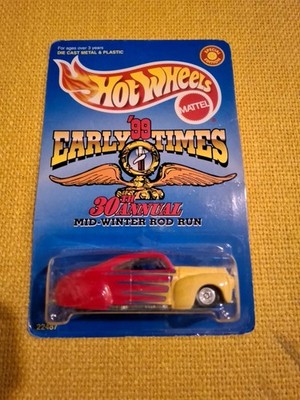 Hot Wheels '99 Early Times 30th Annual Mid-Winter Rod Run Tail Dragger  Vcp