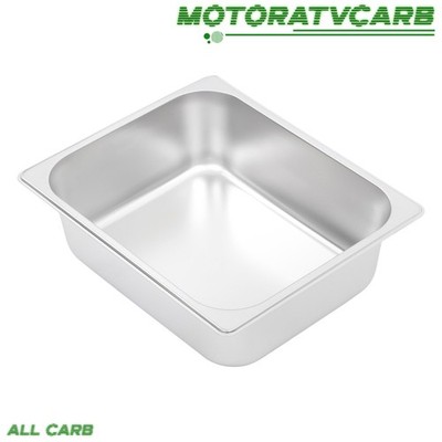 ALL-CARB  1Pack 1/2 Size 4'' Deep Steam Table Pans Non-Stick Dishwasher safe