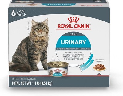 Royal Canin Feline Urinary Care Adult Wet Cat Food 3 Ounce Pack of 6