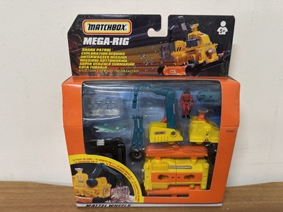 1989 MEGA-RIG SUBMARINE MISSION MATCHBOX SET NEW IN COLLECTIBLE BOX
