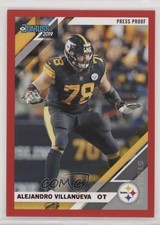 2019 Panini Donruss Press Proof Red Alejandro Villanueva #217 0c2