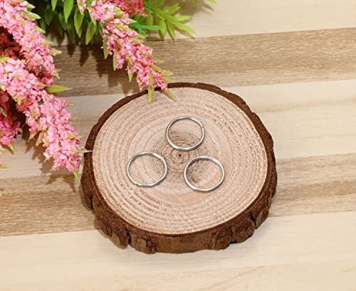 Stainless Steel Open Jump Rings Connector Split Rings for Keychain 12mm - Picture 4 of 5