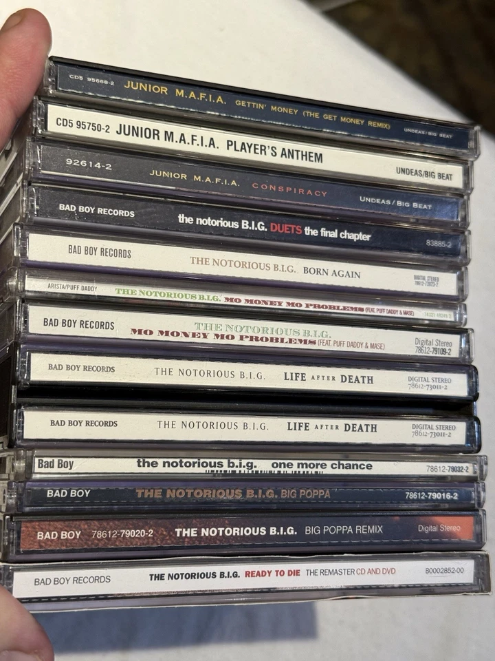 THE NOTORIOUS B.I.G. (12 Compact Disc Lot)/OOP/Rare/CD’s Used & Excellent!!!!!!! - Image 2 of 4