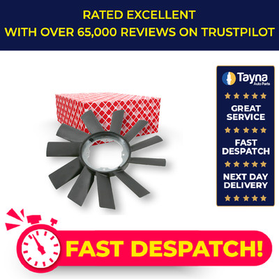 Radiator Fan fits BMW M5 E28 3.5 1987 Cooling 11521719265 11521723363 Febi New