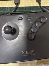SNK Neo Geo AES Console 2 Controllers 2 Games Memory Card Japan