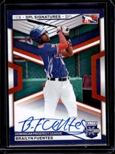 Brailyn Fuentes 2023 Panini Elite Extra Edition Auto #DPS-BF Dominican