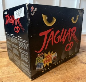 Atari Jaguar CD Console EMPTY BOX ONLY No Console RARE