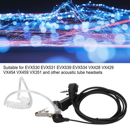 Słuchawki z rurką akustyczną Ergonomiczne słuchawki z rurką powietrzną do EVX530 EVX531 EVX539 E CB