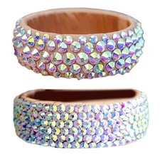 Rhinestones Wristband Wristlet Belly Dance Accessories Belly Dance Bracelet