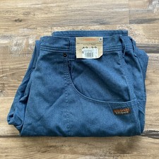 Patagonia All Seasons Hemp Canvas Double Knee Pants Men's 42x32 Stone Blue NEW