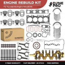 G4KH 2.0L TURBO Engine Rebuild Kit - Crankshaft for Hyundai Sonata Kia Sportage