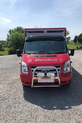 Bull Bar A Bar Für Ford Transit MK7 2007 - 2014 Edelstahl Front Nudge Chin
