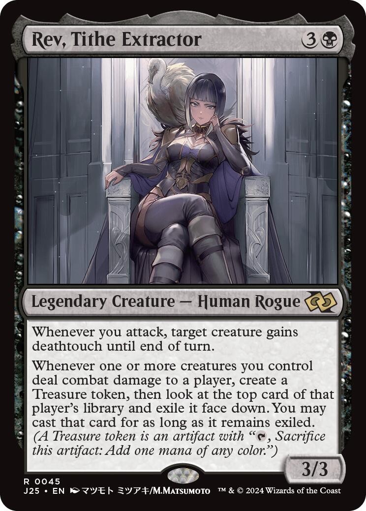 Rev, Tithe Extractor (Anime) - 45 - NM - Foundations Jumpstart