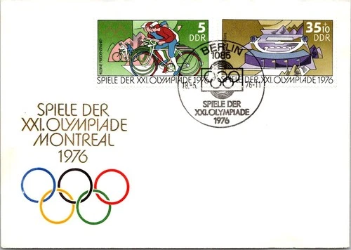 Germany FDC 1976 Summer Olympics In Montreal - Berlin - J28017