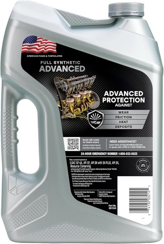 Valvoline Advanced vollsynthetisches SAE 5W-30 Motoröl 5 QT 5 - Bild 2 von 7