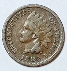 Indian Head Penny Lot of "1" VERY NICE 1883 GOOD OR BETTER°$ FREE SHIPPING $#V50