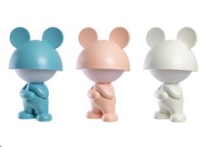 Lampada Bimbo-Bimba Comodino Scrivania Ricaricabile Modello Thinking Boy