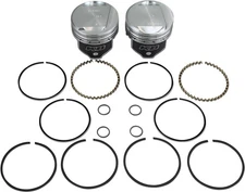 KB Performance Cast Piston Kit (80ci. Domed) .010" Oversize to 3.508" #KB305.010