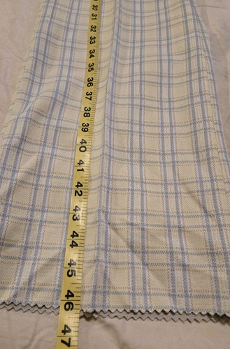 Vintage Higgins Slacks 70s 1970s Silhouette Made In USA Size 33 Yellow Blue Pant - Picture 9 of 9