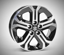 Suzuki Vitara S-Cross SX4 Alloy Wheels 4-Piece 6.5x17 ET50 Black/Silver