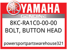 Yamaha OEM Part 8KC-RA1C0-00-00 BOLT, BUTTON HEAD