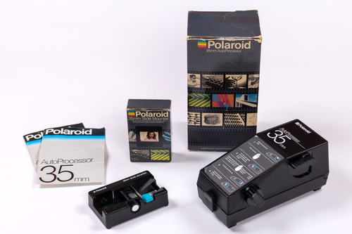 Polaroid 35mm Autoprocessor + Slide Mounter, Slide Mounts, Extractor, Film WORKS - Picture 2 of 11