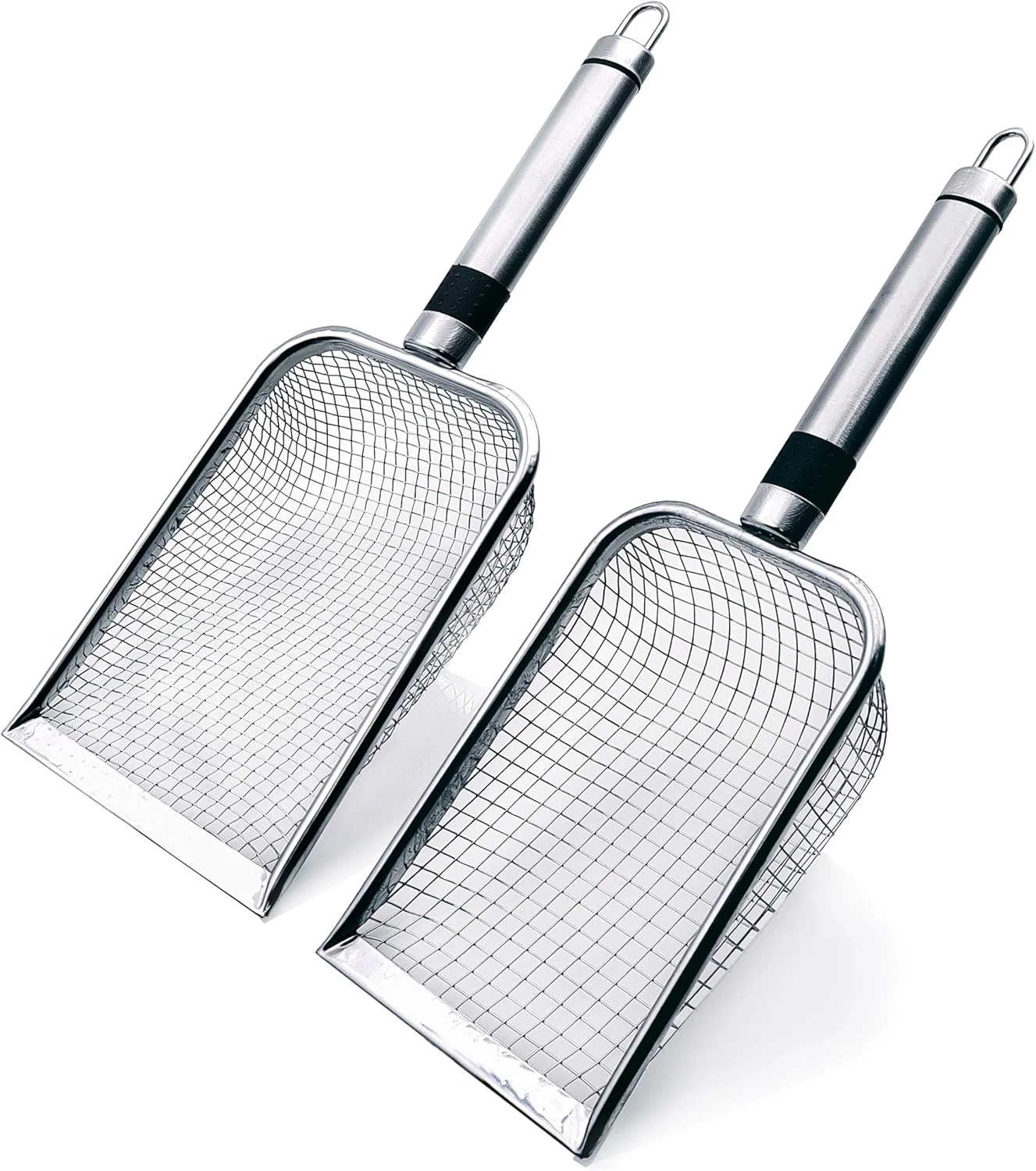 2Pcs Gardening Soil Sifter with Stainless Steel Handle, 0.15/0.2 Inch Mesh Scree
Opens in a new wind