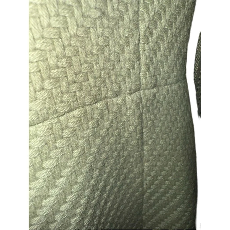 Vestido Barneys NY Para Mujer Salvia De Colección 14 Texturizado Angora Cachemira Antiguo Money Hepburn Foto 4 de 4