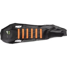 DCOR - 30-30-216 - Factory Reinforced Seat Cover, Factory Black/Orange Ribs
