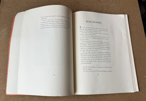 Vintage 1976 Season In Hell Book Rimbaud Jim Dine Etchings Signed By Mathieu - Picture 11 of 17