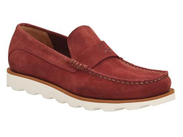 Mocassini Clarks Uomo ** Dakin Edge Scamosciato Ruggine Casual Ammortizzazione