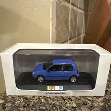 VW Volkswagen Lupo Blue 1998 - 1/43 Minichamps European Dealer Only New In Box