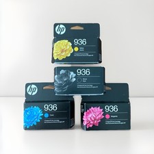 4-Pack HP 936 Ink Cartridges - Black-Magenta-Yellow-Cyan