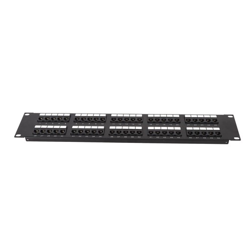 CAT3 50 Ports Network Patch Panel Plug And Play RJ11 Network Patch Panel For CB - Afbeelding 14 van 22