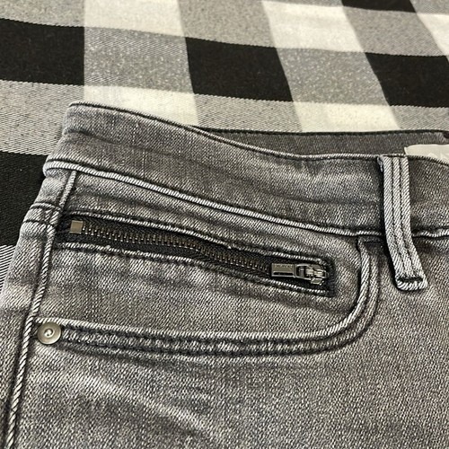 Jeans Athleta Sculptek ultra skinny grigio lavaggio vita alta dimagrante donna 12 $118 - Foto 4 di 13
