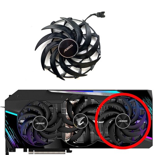Ventilateur carte graphique de remplacement pour GIGABYTE RTX3070ti 3080 3080ti AORUS XTREME - Photo 20/21