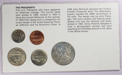アメリカ5枚セット ケース入り｜USコレクション The Americana Series The Presidents 5 Coin Collection-Sealed | eBay