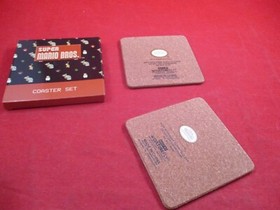 Super Mario Bros. Nintendo NES Style Coaster Set World 8-4 Princess Bowser
