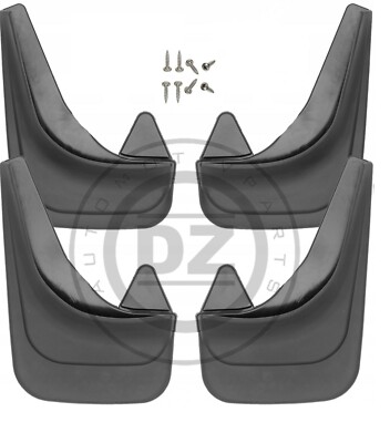 4x Mud Flaps Front+Rear Left+Right for Fiat Stilo Multi 192 Estate