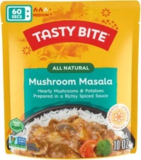 Tasty Bite Indian Mushroom Masala - Gluten Free, Vegan 10 oz