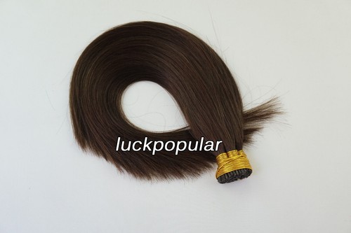 Extensiones de cabello humano Remy de doble dibujo con palo de queratina I punta Fusion 1 g de espesor - Imagen 24 de 96