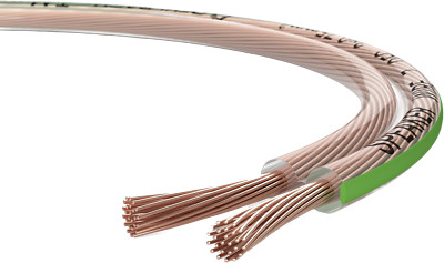 OEHLBACH Speaker Wire SP-7 Lautsprecherkabel Boxenkabel 2x0,75 mm² 30m glasklar