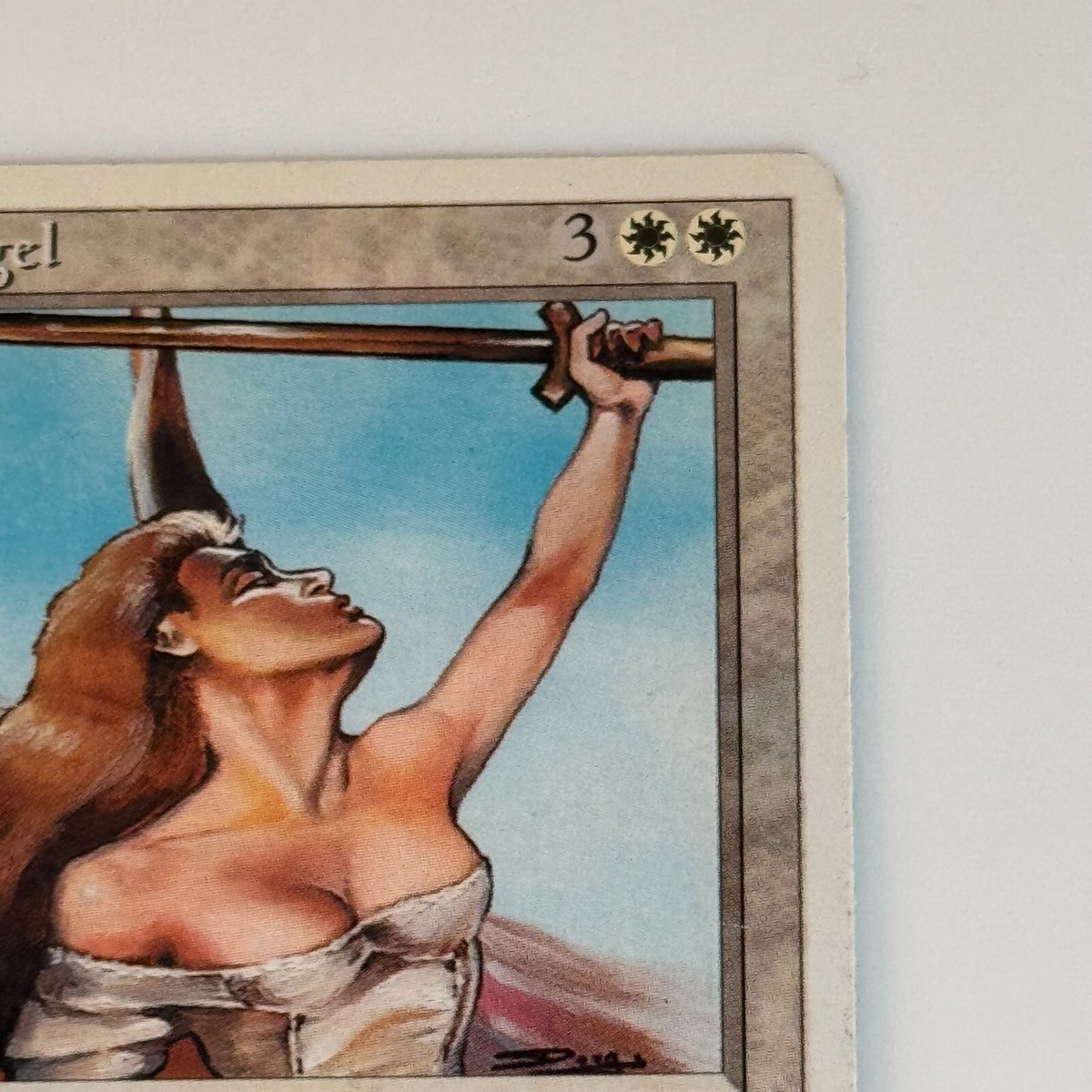 Magic: The Gathering - Serra Angel - Fourth Edition - Light