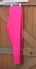 Ladies DKNY Sport / Teens Leggings In Size Med UK 10 /  12 Firey Pink BNWTs
