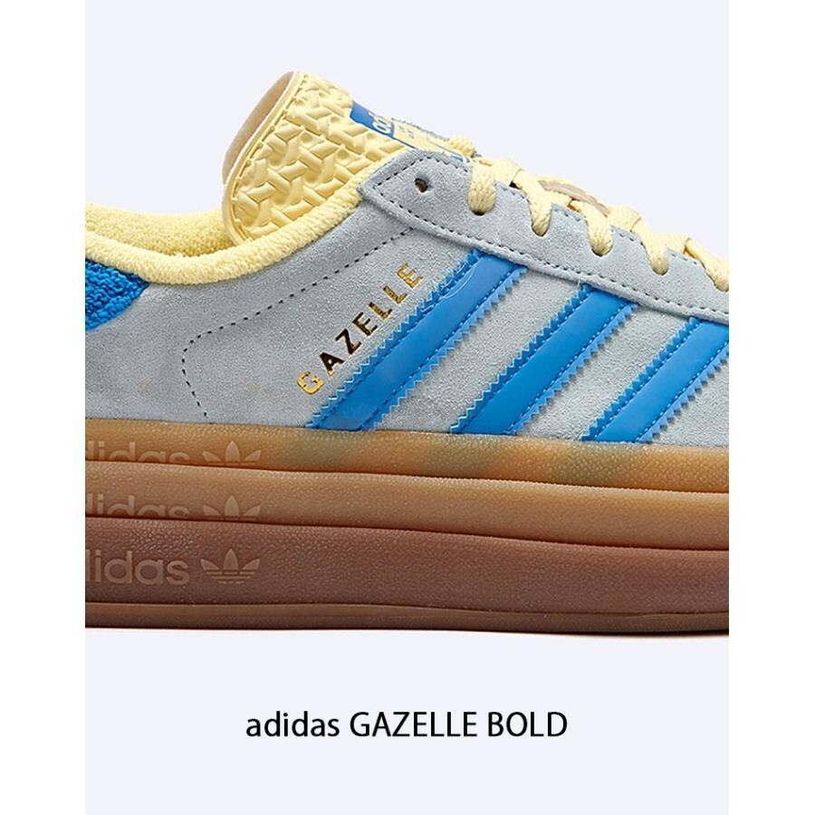 Adidas Originals GAZELLE BOLD Almost Blue / Yellow IE0430